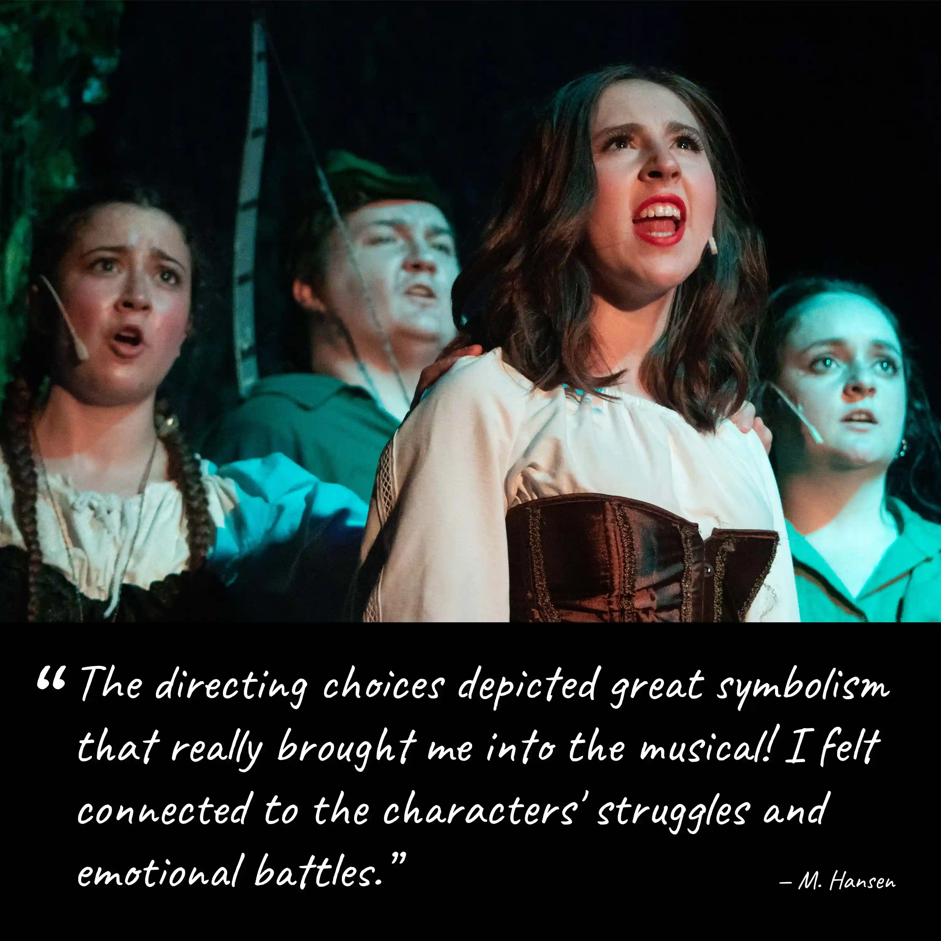 The Lady of Sherwood, a previous production