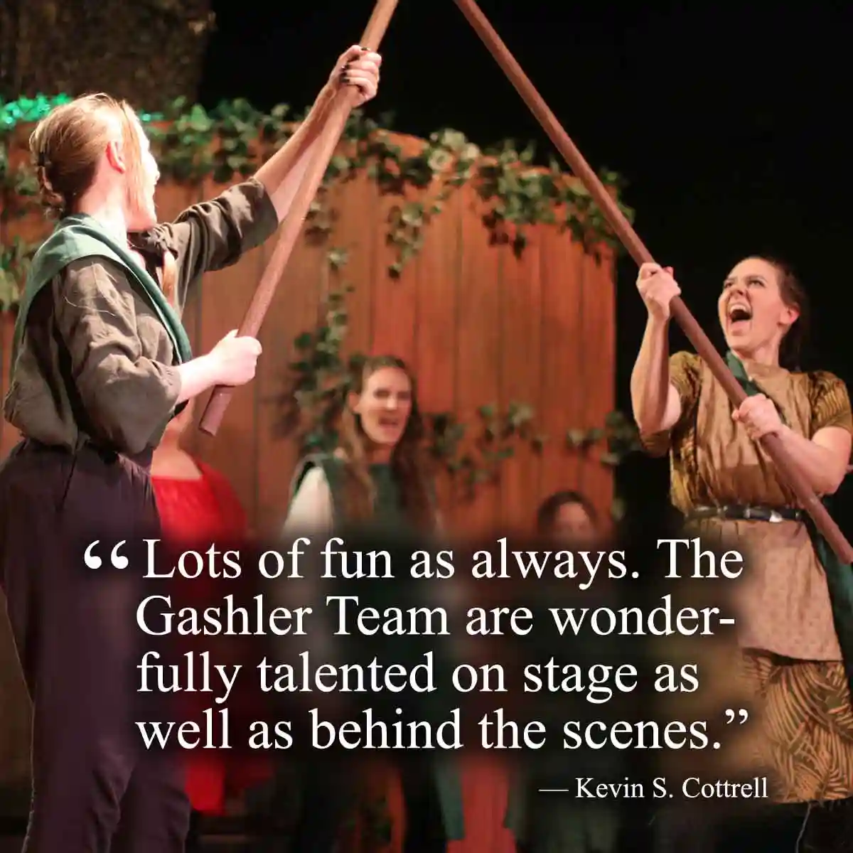 The Lady of Sherwood, a previous production